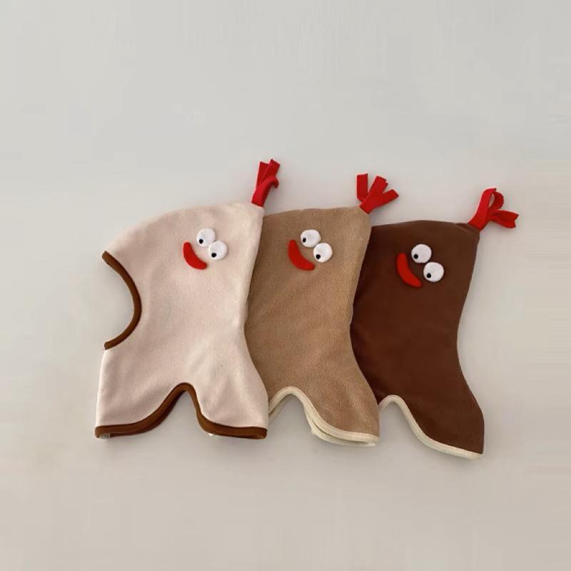 ベビー キッズ 帽子 ニワトリモチーフ マフラー一体型 耳当て付き 防寒 防風 かわいい ふわふわ もこも..