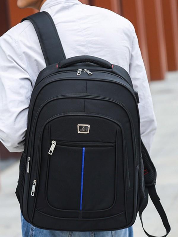 リュックサック 男女兼用 学生用 中学生 小学生 スクールバッグ 通学用 大容量 ノートPC収納 9インチ対応 防水 撥水加工 旅行 トラベル ポリエステル 丈夫 耐久性 通気性 エアークッション