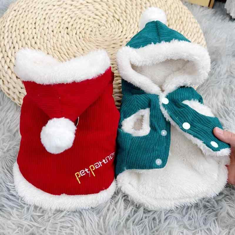 犬服 ドッグウェア 小型犬 トイプードル ビションフリーゼ 秋冬 厚手 中綿ジャケット フード付き 保温 ..