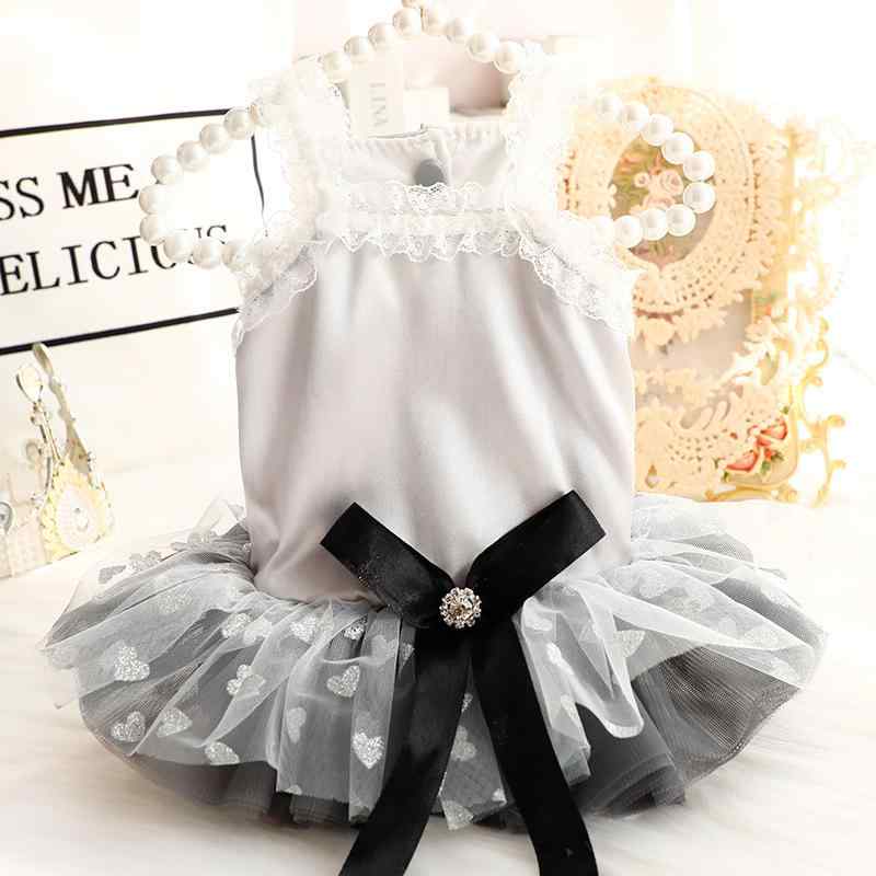 ペット服 犬服 猫服 プリンセスドレス ワンピース 春夏 薄手 軽量 かわいい おしゃれ ふわふわ チュー..