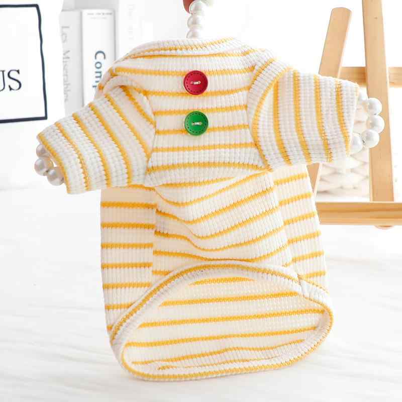 犬服 猫服 小型犬 テディ わんちゃん ねこちゃん プリンセス風 ボーダー柄 ストライプ Tシャツ トップ..