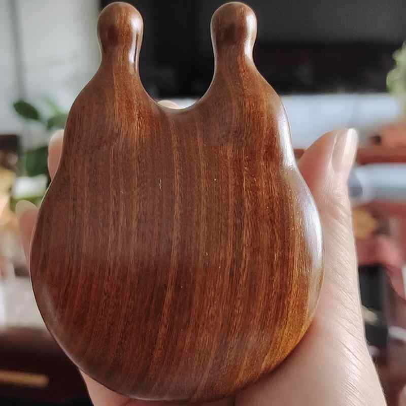 ブラシ レディース 女性用 檀木製 ウッド エアクッション 頭皮マッサージ 血行促進 スカルプケア 美髪 ..