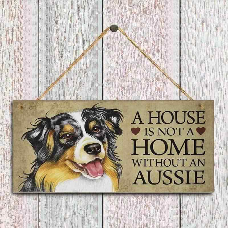 ドアプレート 木製 長方形 おしゃれ ウォールデコレーション 玄関 室内 壁掛けサイン モダン インテリア装飾 独創的 天然木 ウッドクラフト(x2)