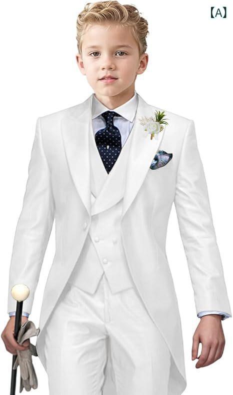 タキシード メンズ スリーピース スーツ 結婚式 ウェディング 披露宴 パーティー 演奏会 ステージ衣装 スリムフィット 細身 フォーマル カジュアル 通気性 耐摩耗性 ウォッシャブル オールシーズン 混紡素材 ノッチドラペル 豊富なカラー