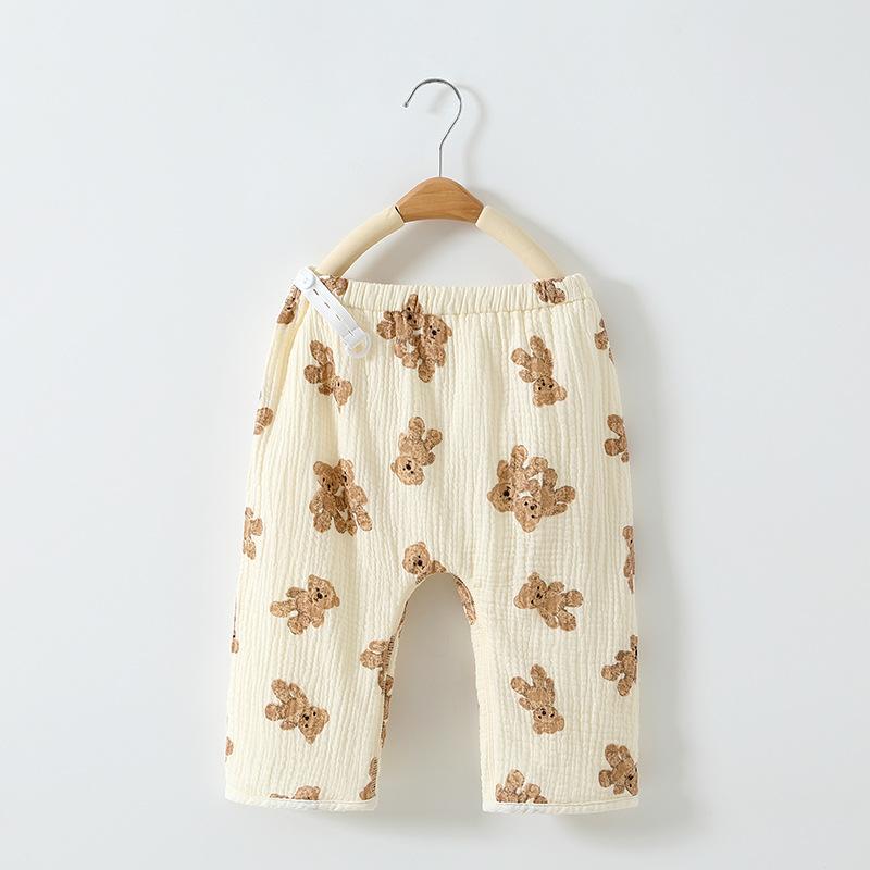 ベビー トレーニングパンツ 子供 赤ちゃん おむつカバー ローウエスト 綿ガーゼ 通気性抜群 TPU 防水 漏れ防止 トイレトレーニング おねしょ対策 洗濯可能 サイズ調整可 幼稚園 保育園