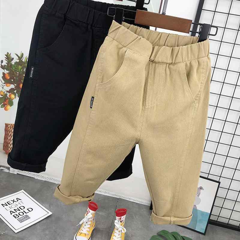 パンツ 男の子 キッズ 子供 韓国風 カジュアル デニム ジーンズ ロング ズボン ストレート ワイド ゆっ..