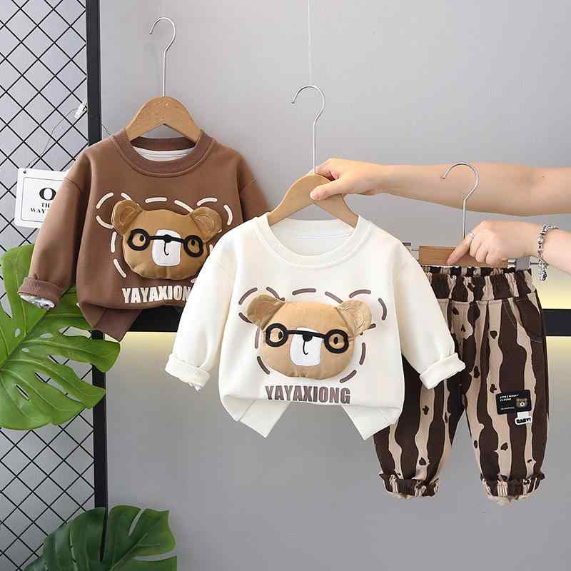 キッズ 男の子 セットアップ 長袖 クルーネック スウェット プルオーバー 綿 コットン キャラクター め..