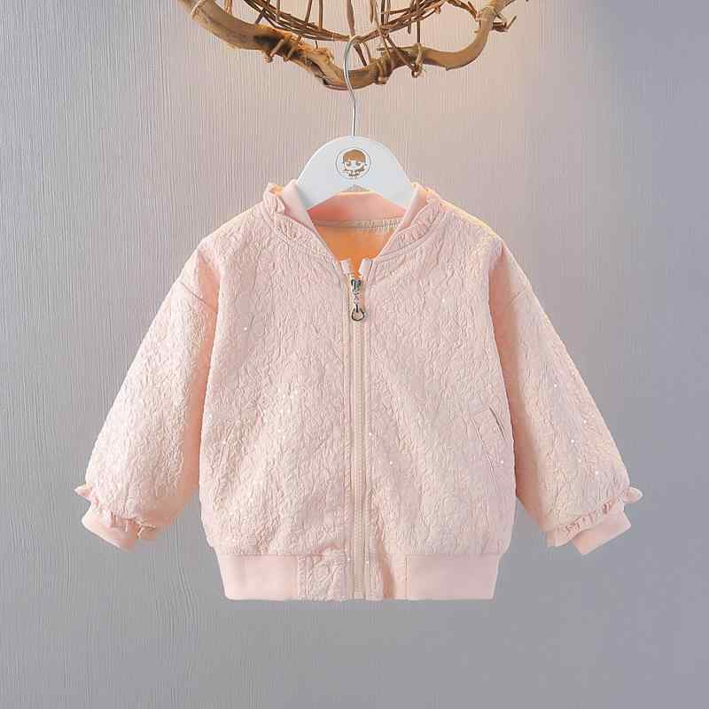 アウター 女の子 ベビー キッズ 1歳 2歳 3歳 秋物 お出かけ 普段使い カジュアル ジャケット 長袖 丸首..