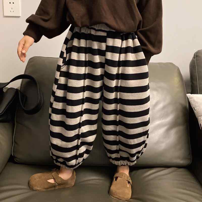 パンツ キッズ 男の子 女の子 ユニセックス 秋冬 春秋 冬 カジュアル スウェット 運動 裏起毛 厚手 暖..