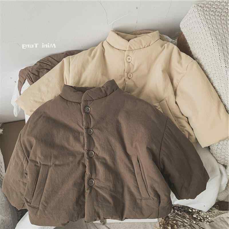 アウター キッズ ベビー 男の子 女の子 冬 中綿ジャケット コットン 厚手 防寒 保温 コート 韓国風 レ..