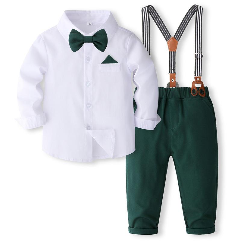 子供服 男の子 フォーマルスーツ 礼服 結婚式 発表会 披露宴 入園式 卒園式 誕生日会 七五三 長袖シャ..