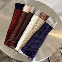 レッグウォーマー レディース 高品質 秋冬 配色切り替え Y2K 着痩せ 保温 アクリル 通気性 抗菌 吸湿速乾 ミドル丈 個性的 カジュアル ストリートファッション 普段使い(x2)