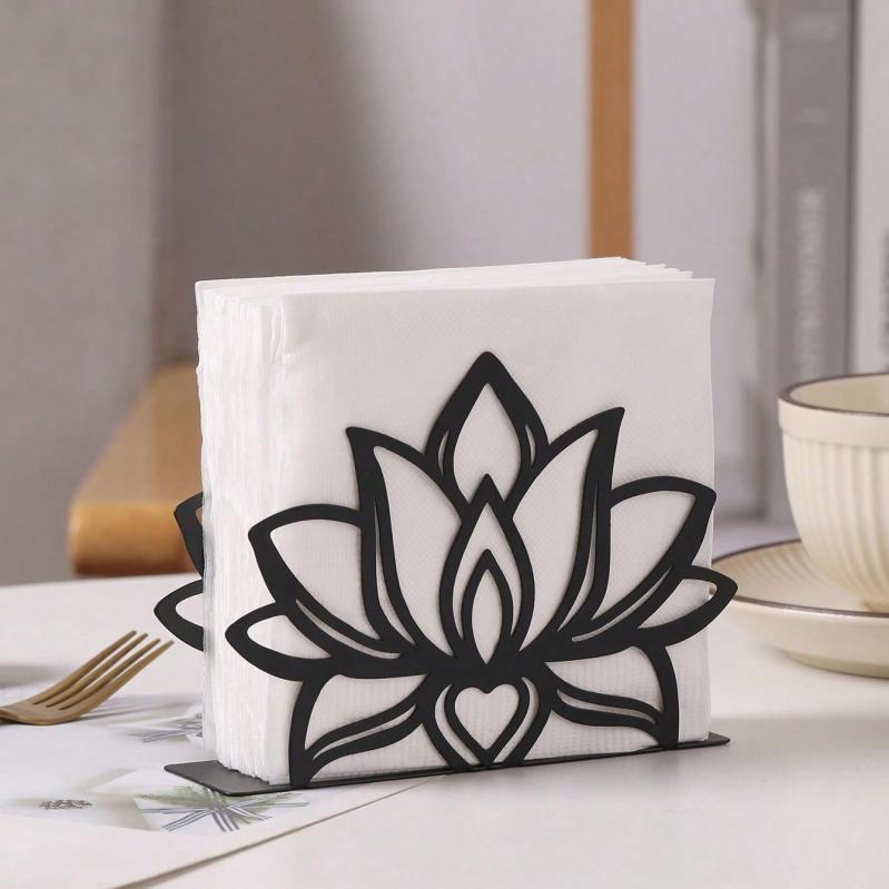 ティッシュケース ナプキンスタンド ペーパーナプキンホルダー 北欧デザイン アイアン製 鉄製 縦型 自..