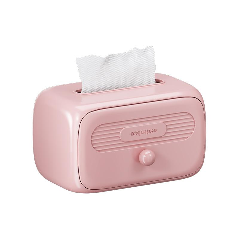 ティッシュケース 家庭用 リビング 卓上 壁掛け トイレ 洗面所 水回り サニタリー プラスチック製 おしゃれ モダン インテリア雑貨 多機能 収納 ペーパーボックス