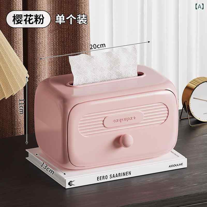 花りぼんのティッシュケース 家庭用 リビング 卓上 壁掛け トイレ 洗面所 水回り サニタリー プラスチック製 おしゃれ モダン インテリア雑貨 多機能 収納 ペーパーボックス｜アングル2