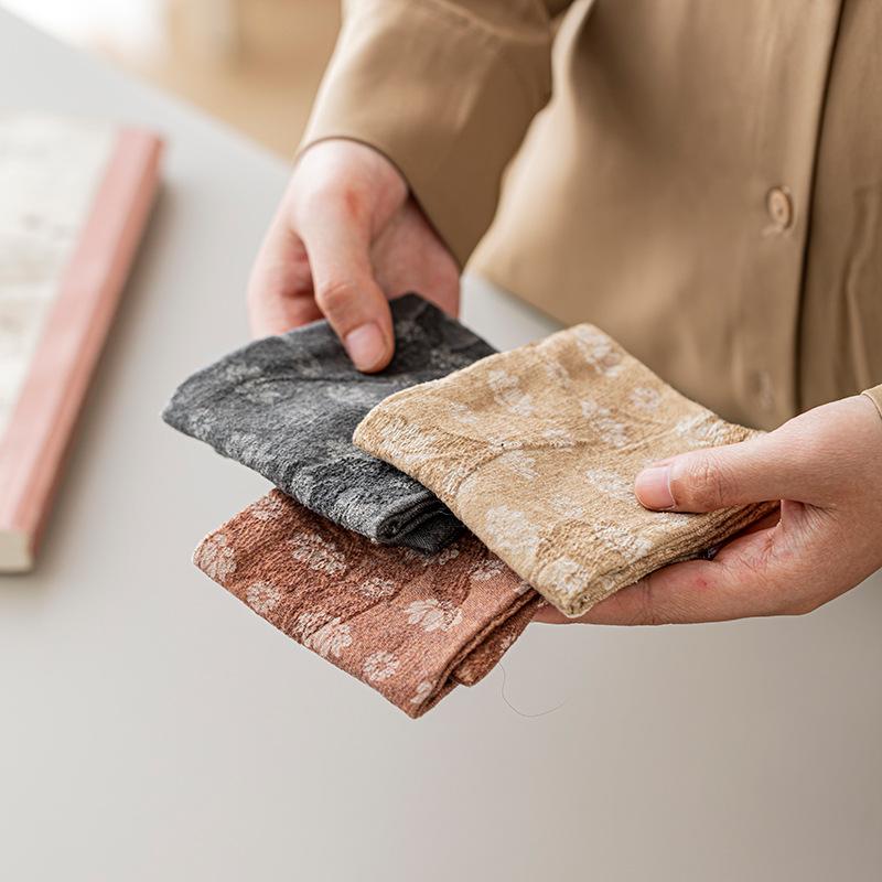 茶巾 茶マット 和風 シンプルデザイン 純綿 コットン100% エンボス加工 吸水性 速乾性 高品質 上質 茶道 ティータイム 来客用 ふきん クロス