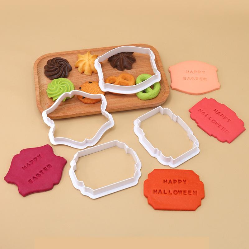 製菓道具 DIY メッセージプレート クッキーカッター アルファベット 数字 フォンダンデコレーション型 ..