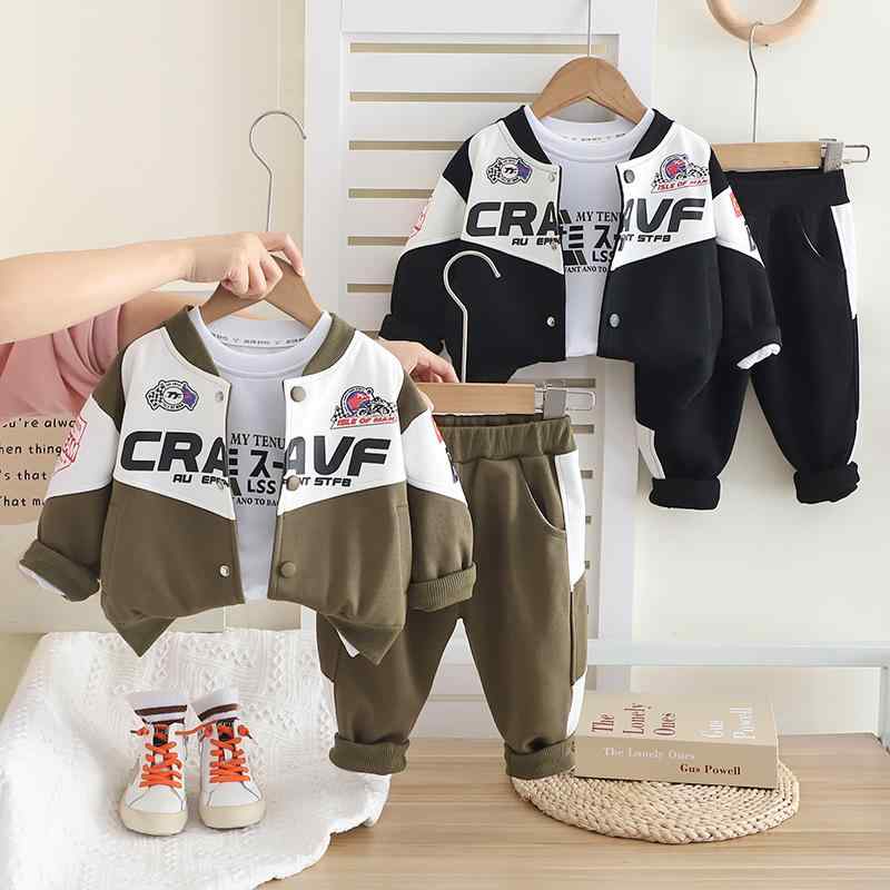 ジャケット 男の子 春秋 スタジャン ライダース ブルゾン ストリート カジュアル おしゃれ かっこいい PUレザー ポリエステル 切り替え ブラック キャラメル