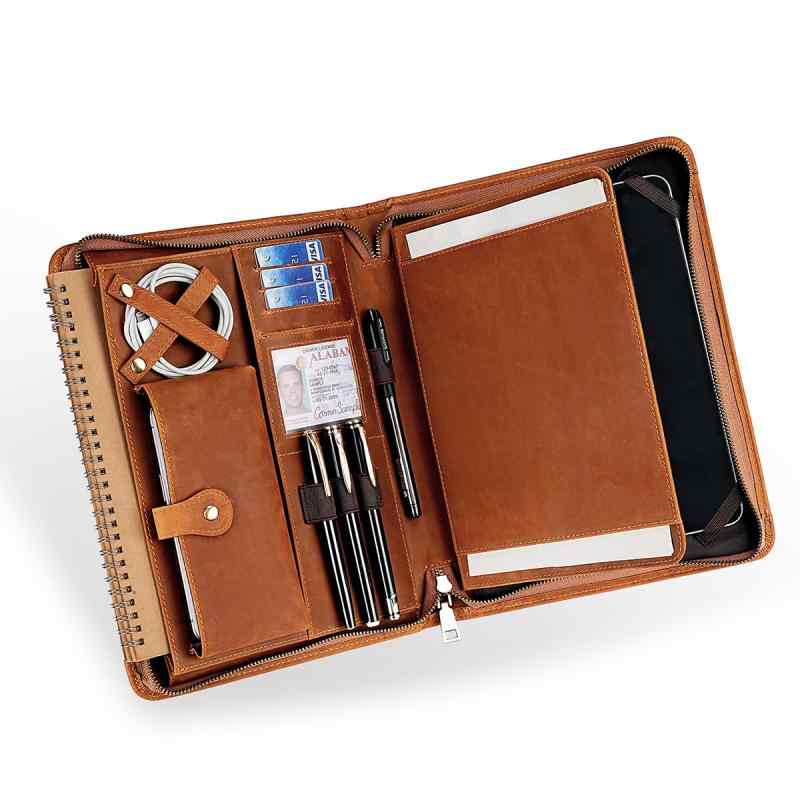 タブレットケース ユニセックス iPad Pro 10.5 11インチ対応 本革 牛革 高級感 クラッチバッグ 多機能 ..