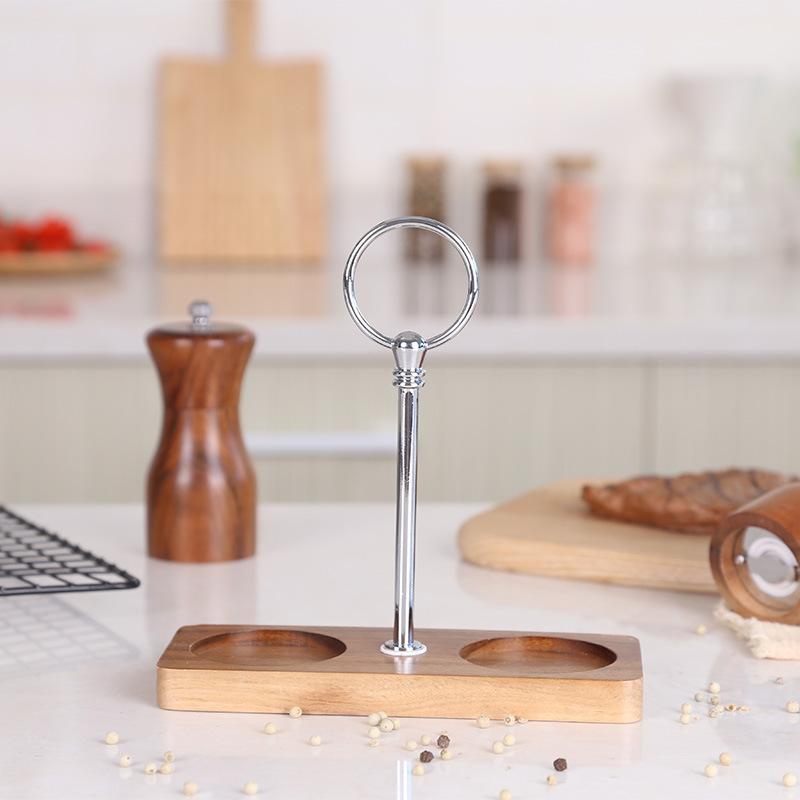 調味料スタンド ヨーロピアン ライトラグジュアリー キッチン 食卓 塩胡椒ミル 調味料ボトル収納 アカ..