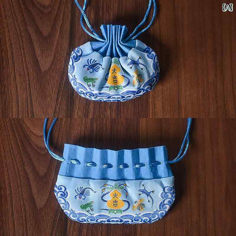 香り袋 布製 サシェ 空袋 縫製不要 ハンドメイド DIY 詰め替え 巾着 ポーチ 中国風 オリエンタル 車内 ..