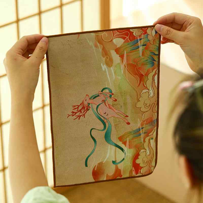 茶巾 スエード調 厚手 ふかふか 起毛素材 吸水性 速乾 茶器 茶卓 茶台 拭き取り 功夫茶 お点前 茶道 レ..