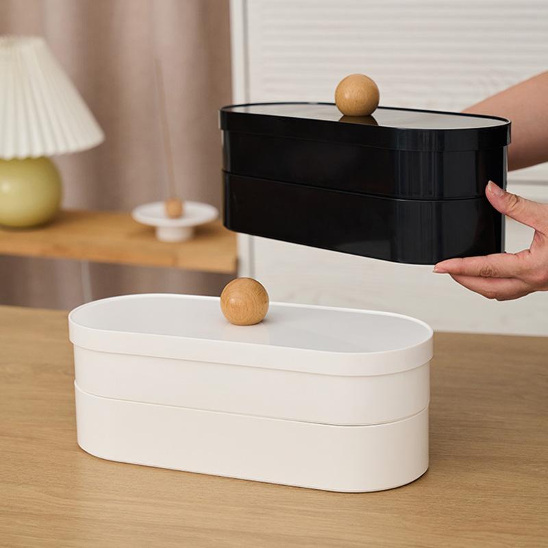 収納ボックス 髪飾り ヘアアクセサリー ヘアゴム ヘアクリップ ヘアピン ヘアバンド コスメ 化粧品 ジ..