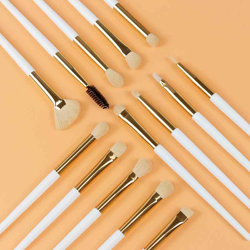 メイクブラシ 14本セット アイシャドウブラシ ハイライトブラシ 涙袋ブラシ アイメイク用 化粧筆 コス..