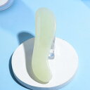 かっさ レディース 女性用 岫玉 天然石 湾曲型 カーブプレート 目元ケア フェイスケア 美容 スキンケア マッサージ(x2)