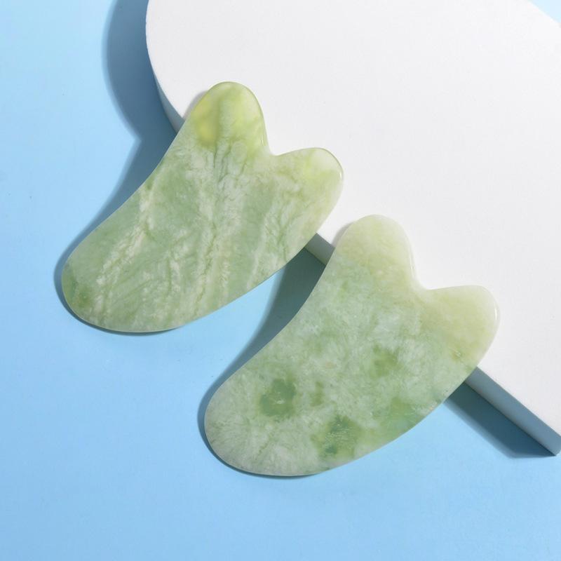 かっさ 白花甲翠 天然石 プレート 水牛の角 マッサージボード 目元 フェイス ボディケア 美容 スキンケア 疲労回復 リラックス 保健 マッサージ グッズ(x...