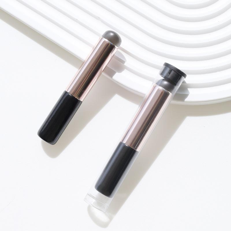 リップブラシ ブラック 高弾力 なめらか やわらか リップメイク 口紅 グロス コンシーラー グラデーシ..