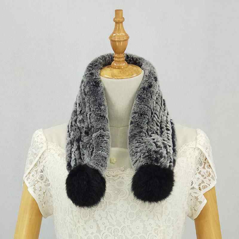 マフラー キッズ 子供用 レッキスラビット 編み込み ポンポン付き ネックウォーマー 厚手 防寒 男女兼..