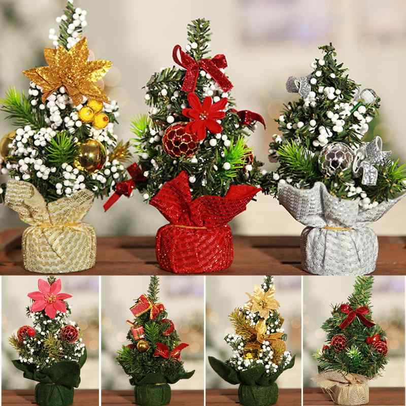 クリスマスツリー ミニ 卓上 20cm PVC コンパクト おしゃれ かわいい クリスマス飾り 置物 デコレーション 装飾品 北欧風 イベント ホームパーティ 店舗ディスプレイ