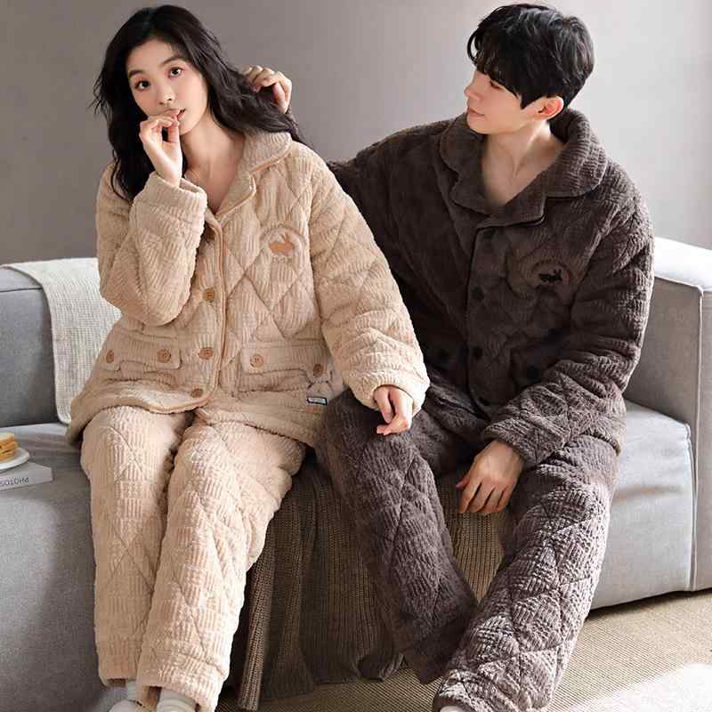 ・カテゴリ: セットアップ・主な素材: 綿100%・厚み: 超厚手・ネックライン: 襟付き, クルーネック・袖丈: 長袖・パンツ丈: フルレングス・機能: 伸縮性, 部屋着, 保温性, 外出可・サイズ展開: レディースM, レディースL, レディースXL, レディースXXL, メンズL, メンズXL, メンズXXL, メンズXXXL・スタイル: 高級感