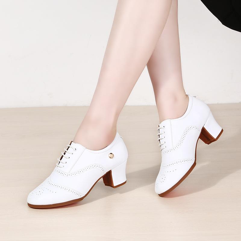 ダンスシューズ レディース 女性用 ラテンダンス 社交ダンス 練習 レッスン 発表会 超繊維 マイクロフ..