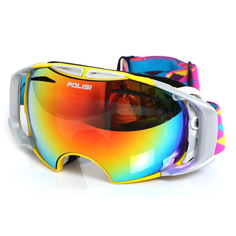 スキー ゴーグル スノーボード 男女兼用 ダブルレンズ 球面 防風 防曇 くもり止め UVカット 紫外線防止..