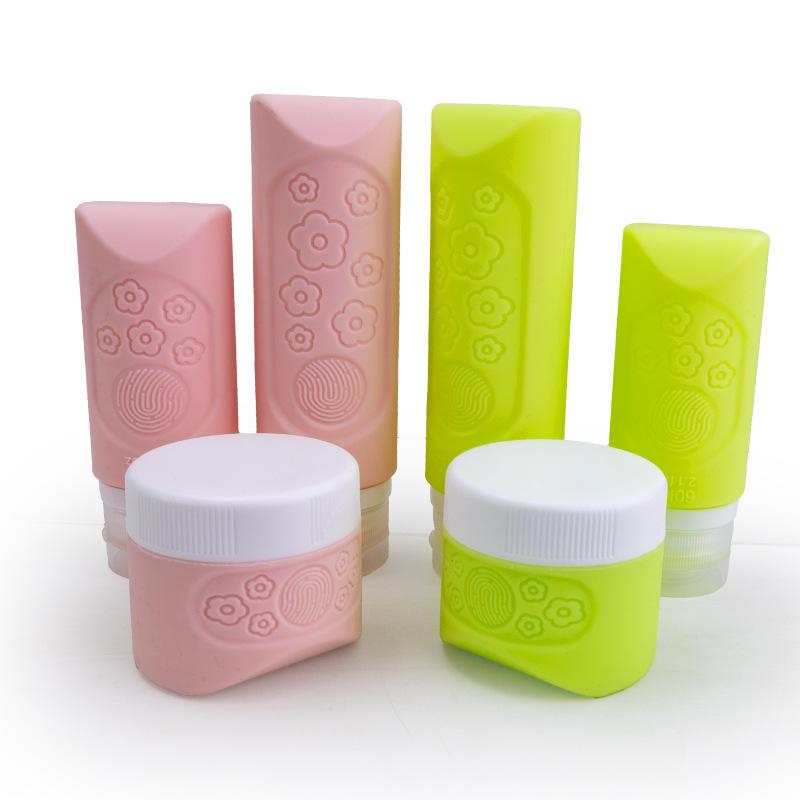 小分けボトル シリコン製 プラスチック 旅行 出張 機内持ち込み 詰め替え容器 携帯用 シャンプー コン..