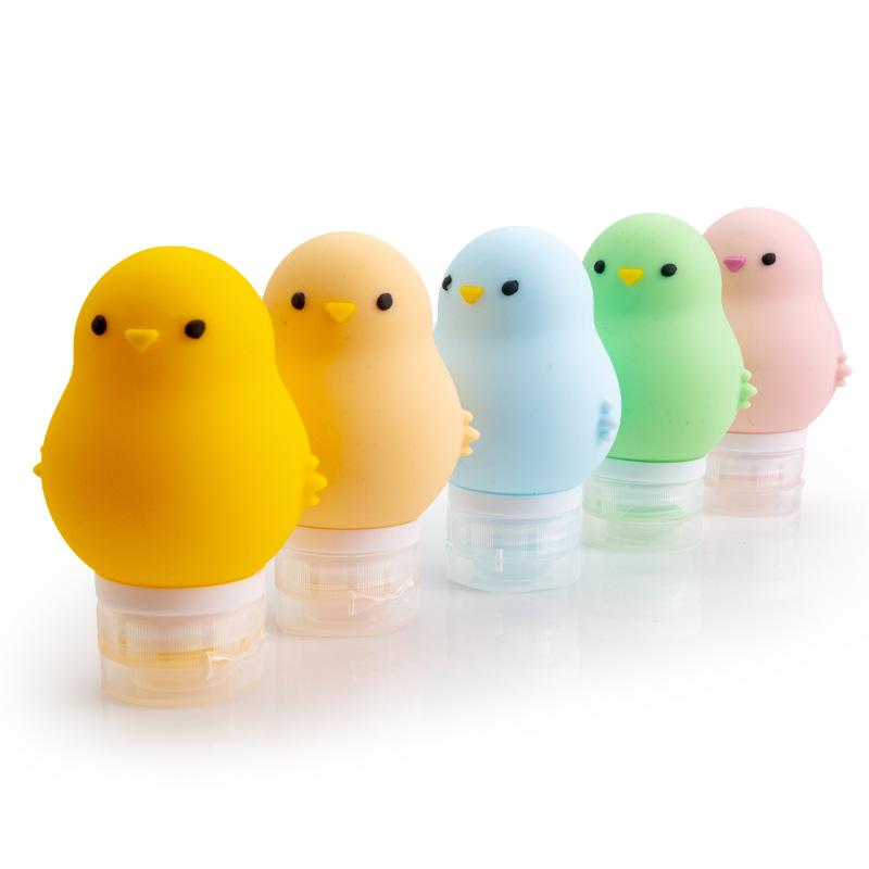 詰め替えボトル シリコン製 小分け容器 携帯 旅行 出張 お泊り スキンケア 化粧品 洗面 アメニティ ア..