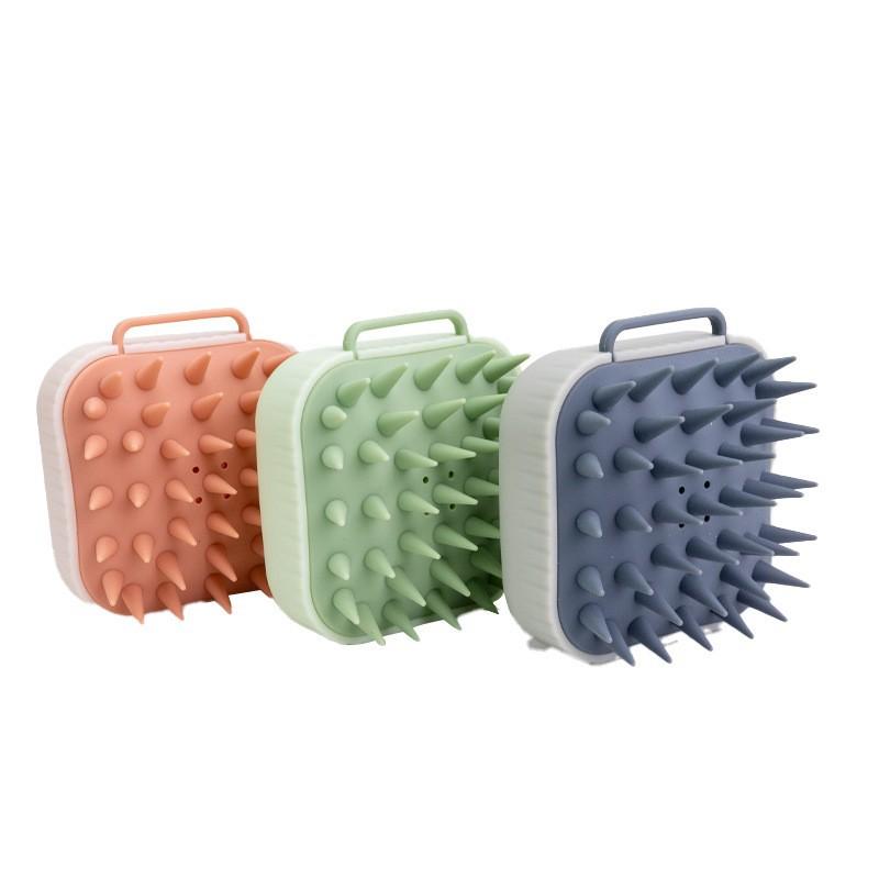 シャンプーブラシ シリコン製 頭皮ブラシ スカルプブラシ 柔らかい ソフトタイプ マッサージ効果 フケ..