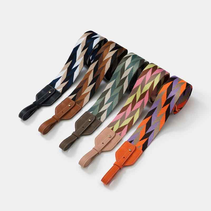 ショルダーストラップ バッグストラップ 編み込み 幅広ワイド 斜め掛け 肩掛け 付け替え用 ポリエステ..