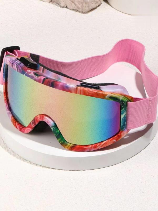 スキー ゴーグル スポーツ サングラス アウトドア 登山 防曇 防砂 防水 防風 偏光レンズ UVカット ビッ..