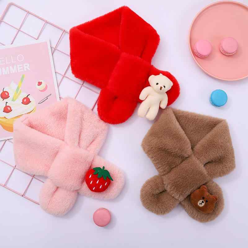 ネックウォーマー キッズ ベビー 男の子 女の子 秋冬 暖かい もこもこ ボア素材 やわらか 快適 防寒 韓..