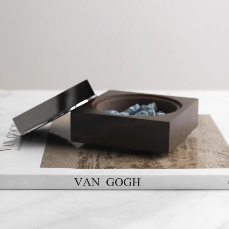 アロマディフューザー ウォールナット 無炎式 ルームフレグランス モダン シンプル スタイリッシュ 卓..