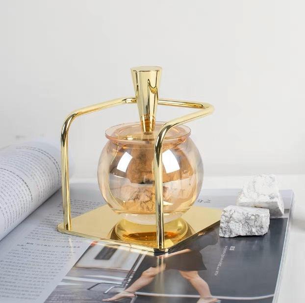 アロマディフューザー モダン 高級感 クリスタルストーン 火を使わない 卓上 ベッドルーム リビング イ..