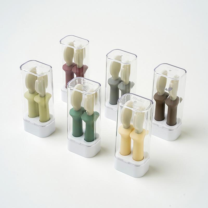 ベビー食器 赤ちゃん 子供 離乳食 スプーン フォーク セット 韓国輸入品 シリコン製 6ヶ月から はじめ..