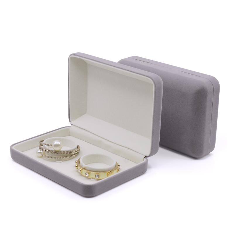 ジュエリーボックス ベビー キッズ 高級感 ベルベット 龍鳳凰デザイン ペア ブレスレット 金銀 バング..