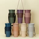 カップスリーブ 手提げ 持ち運び 厚手 火傷防止 保温 PUレザー 合成皮革 アウトドア ドリンクホルダー コーヒー ミルクティー マグカップ コンビニカップ ...