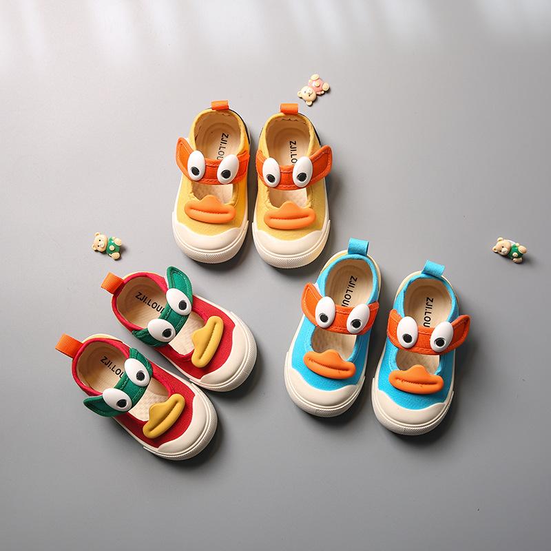 スニーカー 子供 男の子 女の子 室内履き 幼稚園 保育園 上履き キャンバス地 バイカラー キャラクター..