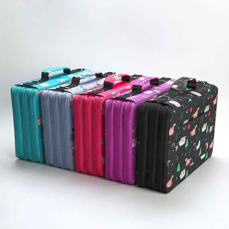 ペンケース 筆巻き 学生用 男女兼用 156穴 大容量 多機能 マーカーペン 色鉛筆 スケッチ 絵画 描画 デ..