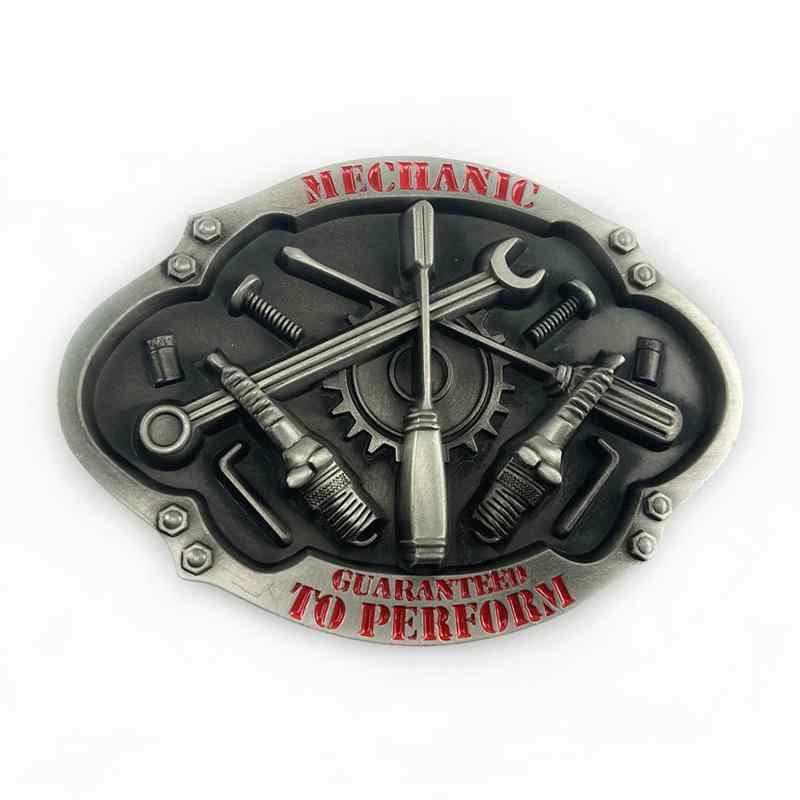 バックル メンズ 男性用 メカニック 作業員 工具 ドライバー アルファベットデザイン 個性的 おしゃれ ..